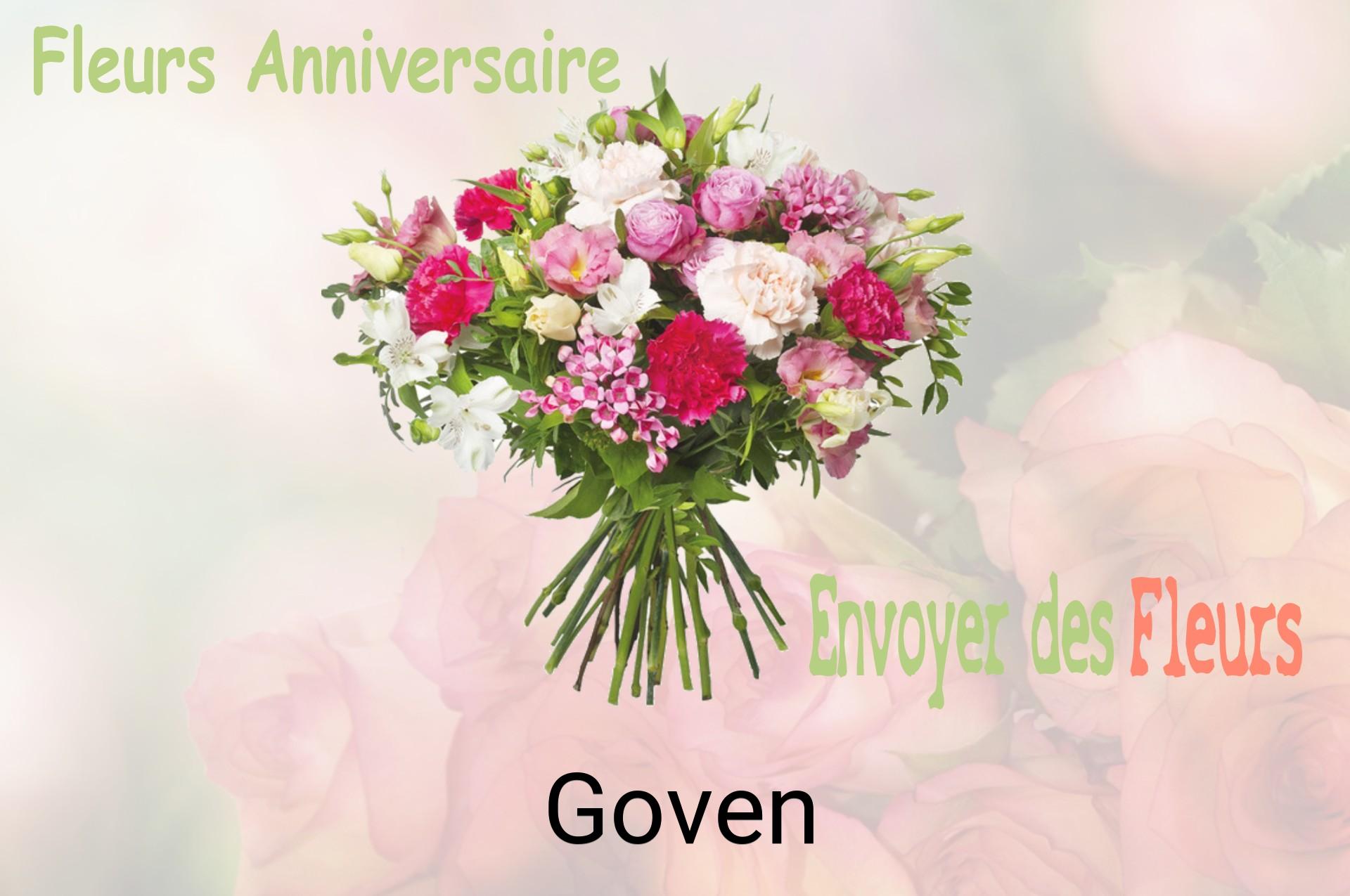 Bouquet de fleurs d’anniversaire livré à Goven