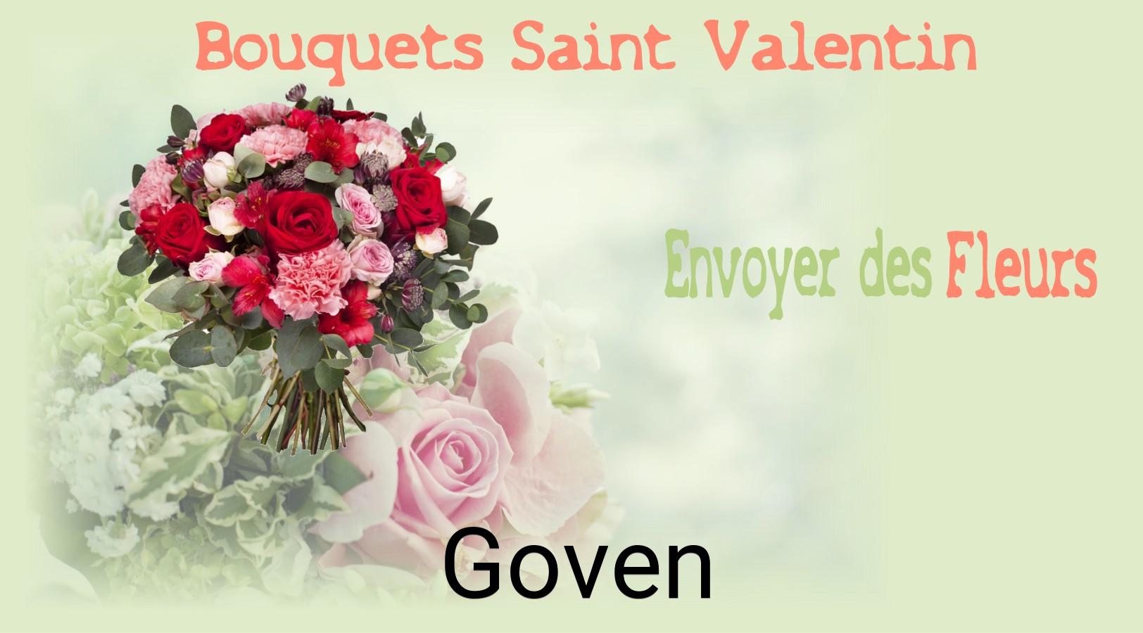 Roses de Saint-Valentin livrées à Goven